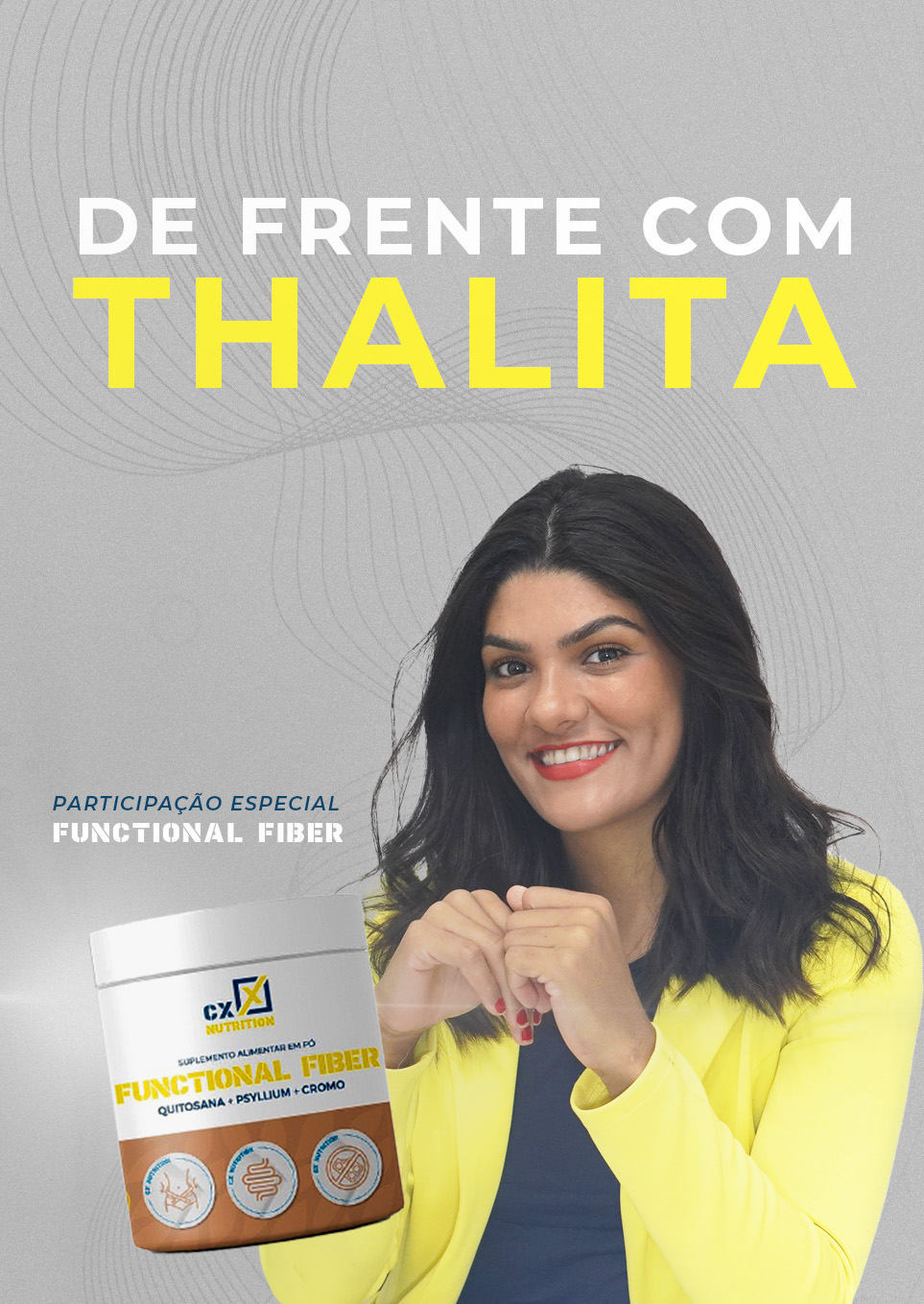 De Frente com Thalita: Conheça o discreto Fiber