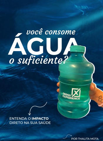 Você consome água o suficiente? Entenda o impacto direto na sua saúde